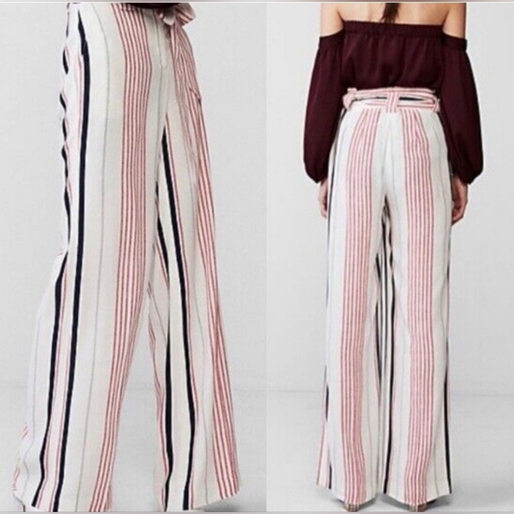 Express, belted pants. Size 0S. - Picture 2 of 5